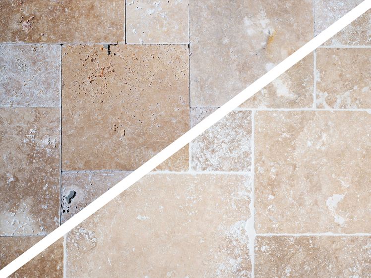 Carrelage Classic Country, en travertin vieilli stonenaturelle — free download